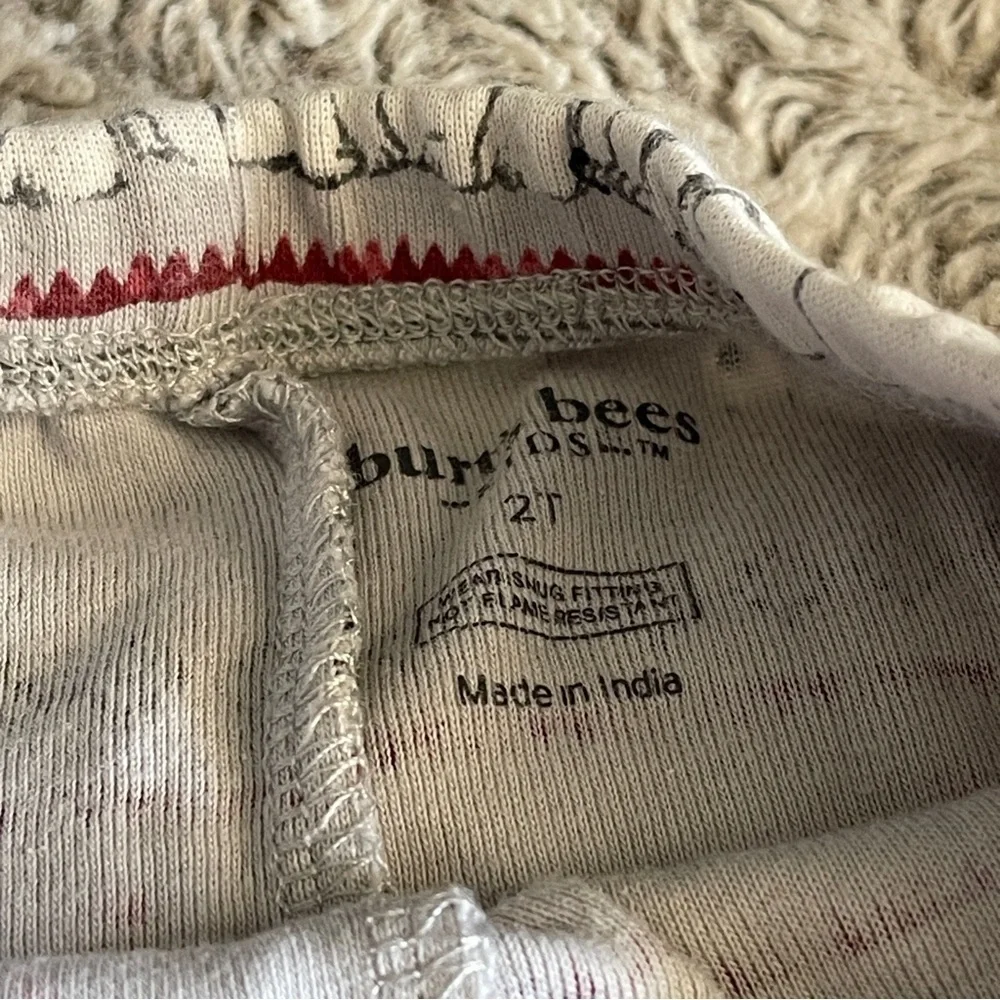 Carter's Gray and Red Striped Pajama Pants